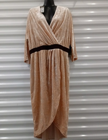 eve mendes Dresses & Skirts - Eve Mendes For Ny & Co New Velvet Wrap Dress XL